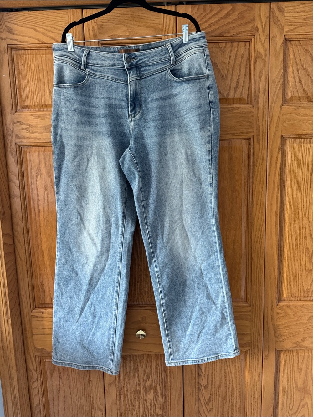 Judy Blue Retro Fit Blue Wide-Leg Jeans